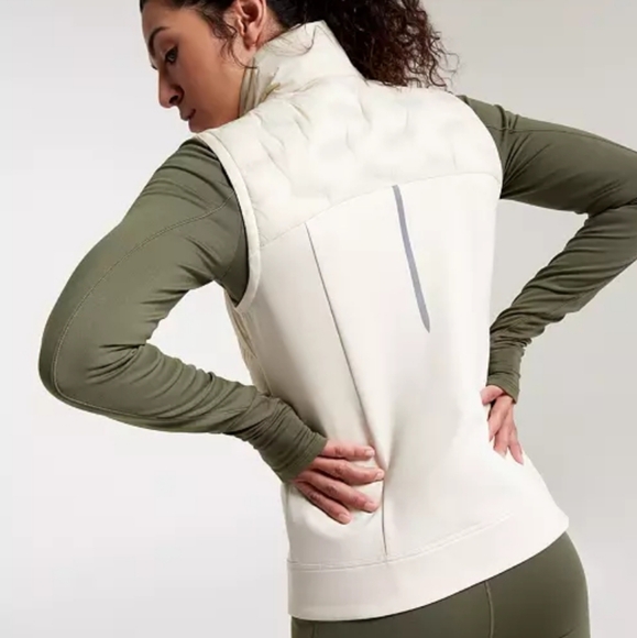 CALIA Women's Cold Dash Run Vest, Size Small, Chantilly - Picture 2 of 6